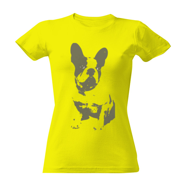 Tričko s potiskem Francouzský buldoček